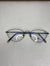 Vtg New Dakota Smith Eyeglasses 1438 Abilene Antique Blue 3392 48-20-135 Steel - £28.01 GBP