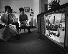 Family watches television news coverage about Vietnam War 1968 - New 8x1... - £7.04 GBP