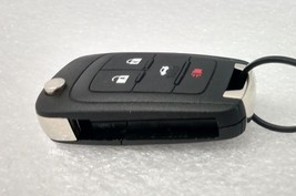 GM 2010+ OEM keyless entry flip key fob. Door lock, unlock hatch 4 button (4B) - £27.91 GBP
