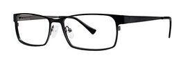 GVX537 Men&#39;s Glasses - GVX Stainless Steel Collection Frames - Black/Gunmetal 52 - £117.85 GBP