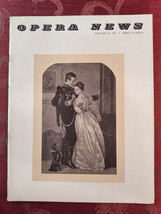 Rare MET OPERA NEWS January 21 1961 Dietrich Fischer-Dieskau Nozze di Figaro - $16.20