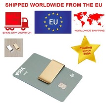Money Clip Cash Clamp Holder Portable Stainless steel metal wallet - $9.71 CAD