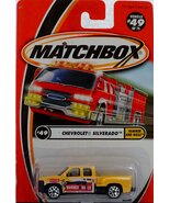 Matchbox Hammer And Nails 1999 Chevrolet Silverado Yellow #49 of 75 - $14.15
