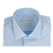 Men's Dress Shirt Christopher Lena 100% Cotton Wrinkle Free C507WS0R Blue image 5