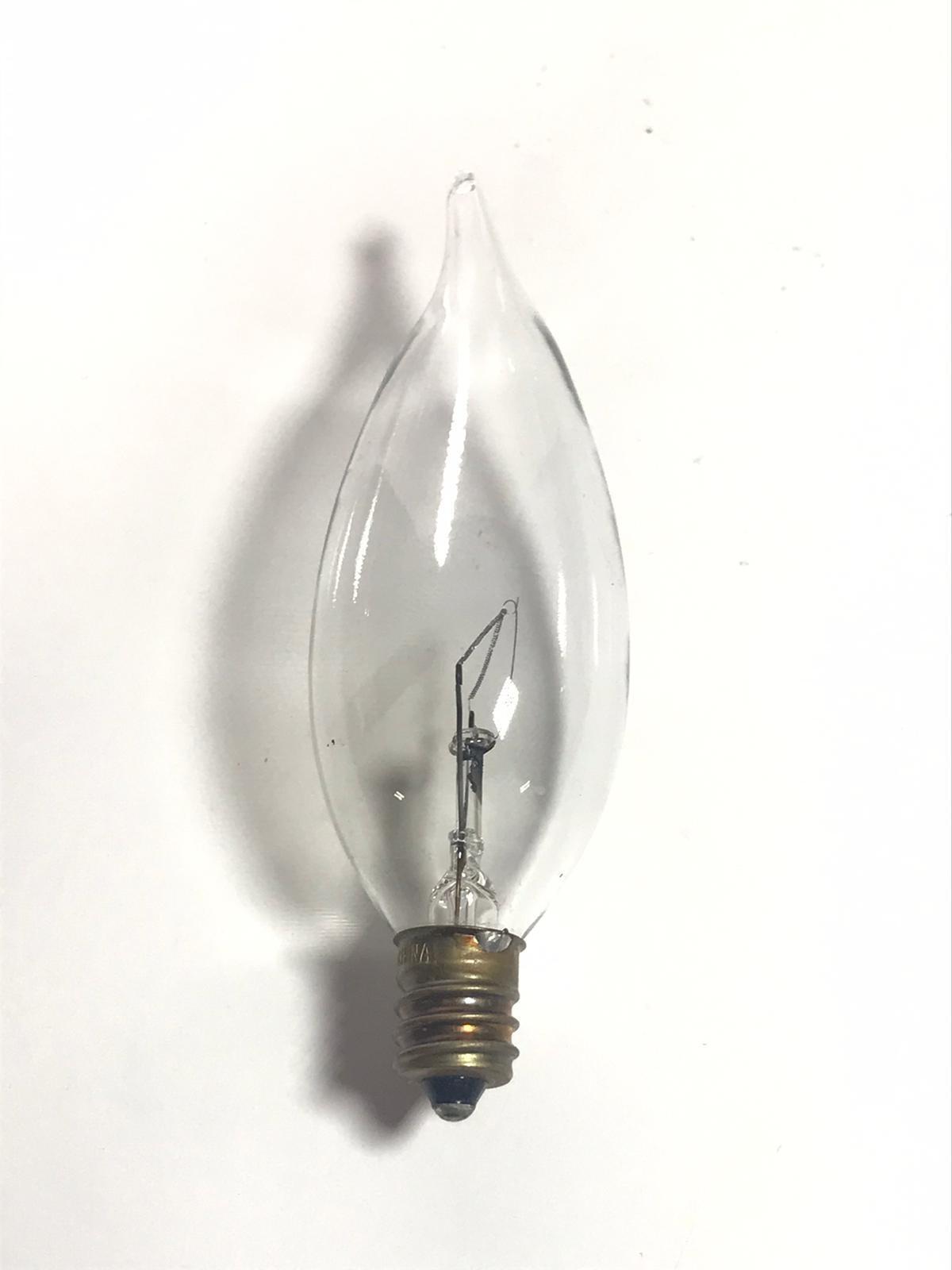 40W E12 Base Filament Flame Tip Candle Light Bulb - $8.90