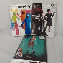 Lot of 3 Simplicity Sewing Patterns Costumes Uncut Factory Folded Womens... - $9.29