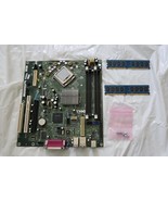 Dell Optiplex 755 Desktop Motherboard with Ram and CPU - $458.47 MXN