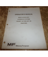 1973 massey-ferguson 130-180 tractors hydraulic system operators manual ... - $9.89