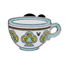 Disney Pin Hidden Mickey 1 Of 5 Tea Cup Mad Hatter Turquoise Club Tea Cu... - $8.90