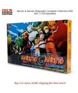 Naruto &amp; Naruto Shippuden Complete Collection Vol. 1-720 Epi. + 11 Movie... - $179.90