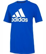 ADIDAS AEROREADY PERFORMANCE BOY&#39;S SHIRT SIZE SMALL NEW AA6062 Aq02 - $245.46 MXN