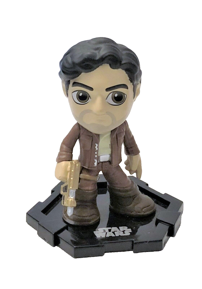Funko Star Wars Mystery Mini Bobble Head Figures Poe Dameron The Last Jedi - $5.65