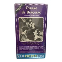 Cyrano de Bergerac VHS Original Uncut Version Starring Jose Ferrer Video... - £5.05 GBP