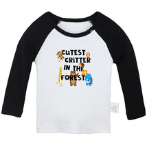 Cutest Critter In The Forest Funny T-shirt Newborn Baby Graphic Tees Inf... - £8.36 GBP+