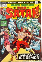 Marvel Spotlight #14 Hellstrom Son of Satan 1st katherine Reynolds 1974 - £11.79 GBP