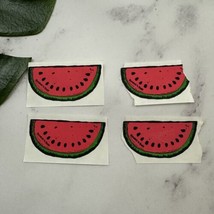 Vintage 3M Scratch and Sniff Stickers Lot of 4 Food Watermelon Scent 80s - £20.23 GBP
