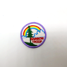 Girl Scout RAINBOW TROOP Patch Badge Fun Patches - $2.86