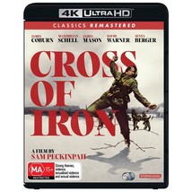Cross of Iron 4K Ultra HD | 2 Disc | Blu-Ray Disc Region B | 4K Disc Reg... - £21.78 GBP