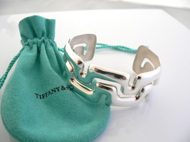 Tiffany &amp; Co Bracelet Puzzle Cuff Bangle Pouch Picasso Gift Pouch Statem... - $748.00