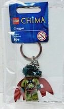 Lego 850602 Chima CRAGGER Minifigure Keychain New Crocodile - £4.00 GBP