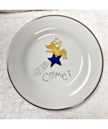 Reindeer by POTTERY BARN  Comet Salad Plate 8 1/2 Inches Never used - £19.16 GBP