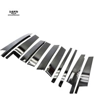 MERCEDES X166 GL-CLASS EXTERIOR DOOR SHELL A B C PILLAR TRIM COVERS SET ... - $79.19