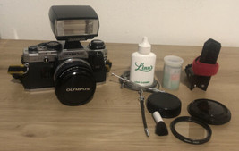 ⏯【Mint】Olympus OM-10 Slr Film Camera Silver + Zuiko 50mm f1.8 Japan New Film - £156.85 GBP