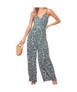 ASTR the Label Green Orange White Accordion Pleated Tank Jumpsuit size XS - $41.50 CAD