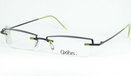 Oxibis Kypi 02 11E Black /GREEN Eyeglasses Glasses Frame 49-17-136mm France - £73.97 GBP