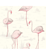 Cole &amp; Son Wallpaper Flamingos 10.05 m x 53 cm (95/18045) Lot of 3 Sealed - £236.82 GBP