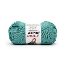 Spinrite Bernat Fabwoolous Yarn Teal 1 Pack of 1 Skein - $572.32 MXN