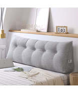 SOGA 4X 150cm Silver Triangular Wedge Bed Pillow Headboard Backrest Beds... - $422.90