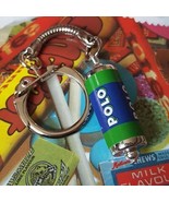 Unique POLOS KEYRING fab POLO MINTS keychain PEPPERMINT cool MINIATURE f... - $7.56