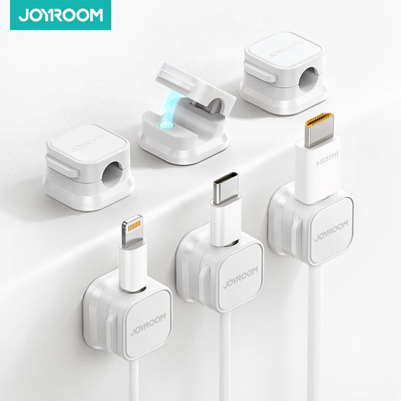 Joyroom Magnetic Car Cable Clips Cable Organizer For USB Cord Organizer - £11.74 GBP+