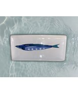Boston International - 10&quot; x 4.5&quot; Ceramic Platter - Blue Fish Ocean Beac... - €14,29 EUR