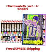 Chainsaw Man (Vol. 1-17) Manga Loose/Full Set English Comic Series Expre... - $176.12