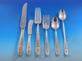 Wedgwood by International Sterling Silver Flatware Service for 8 Dinner 51 pcs - £2,887.93 GBP