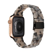 Resin Watch strap for Apple Watch Band  Ink gray  For 38mm 40mm 41mm - £12.70 GBP