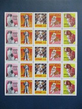 VINTAGE 1940 &quot;ORPHANS OF THE STORM&quot; CINDERELLA STAMPS - COMPLETE SHEET O... - £7.13 GBP
