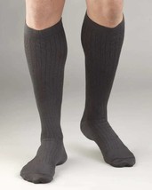 Activa Men&#39;s Microfiber Dress Socks Pinstripe 20-30mmHg (Grey) X-Large - $24.25