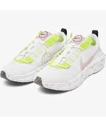 NIKE WOMEN CRATER IMPACT SHOES White Pink Volt CW2386-102 size 11.5, 12 - $65.32 CAD