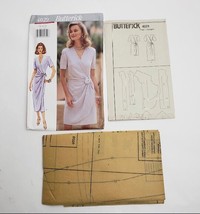 Vintage Butterick Pattern 4029 Wrap Dress Size 18-20-22 1995 Uncut USA - £11.61 GBP