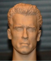 1/6 Scale Custom Arnold Schwarzenegger Terminator T800 Action Figure Head! - $14.03