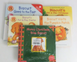 Vintage Lot Of 5 Children&#39;s Biscuit The Dog Books 4 Cardboard &amp; 1 Paperback - $9.89