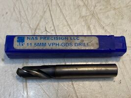 NAS PRECISION LLC 11.5MM VPH-GDS DRILL 11.5 XPM INDUSTRIAL DRILL BIT - $24.99