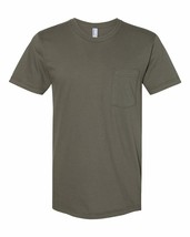 Marky G 2406W Unisex Fine Jersey Pocket Crew Neck SS T-Shirt Lieutenant ... - $8.99