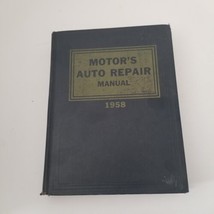 Motor&#39;s Auto Repair Manual 1958 2nd Edition, 1949-1958 Models, Hardcover  - $24.70
