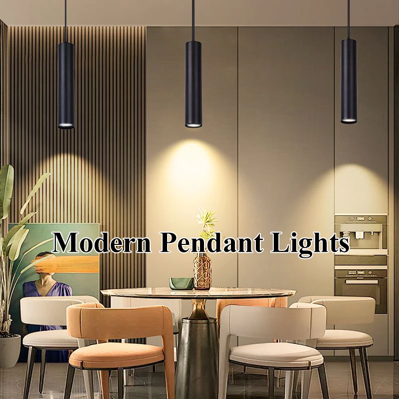 Ed downlight bar dining room lamp kitchen decoration cylindrical long tube lamps indoor thumb200