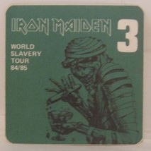 Iron Maiden - Vintage Original Concert Tour Cloth Backstage Pass ***Last One*** - $15.00