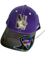 NORTHWESTERN WILDCATS NCAA Football Sports Mens M/L Fitted Hat Cap New - $23.24